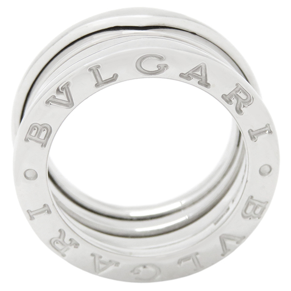 Bvlgari B-Zero 12 Band Ring Ceramic White Gold - Picture 4 of 7